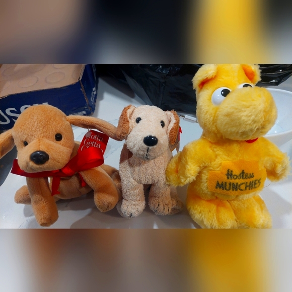 Antique plush bears/gund/ty beanie - Picture 1 of 1